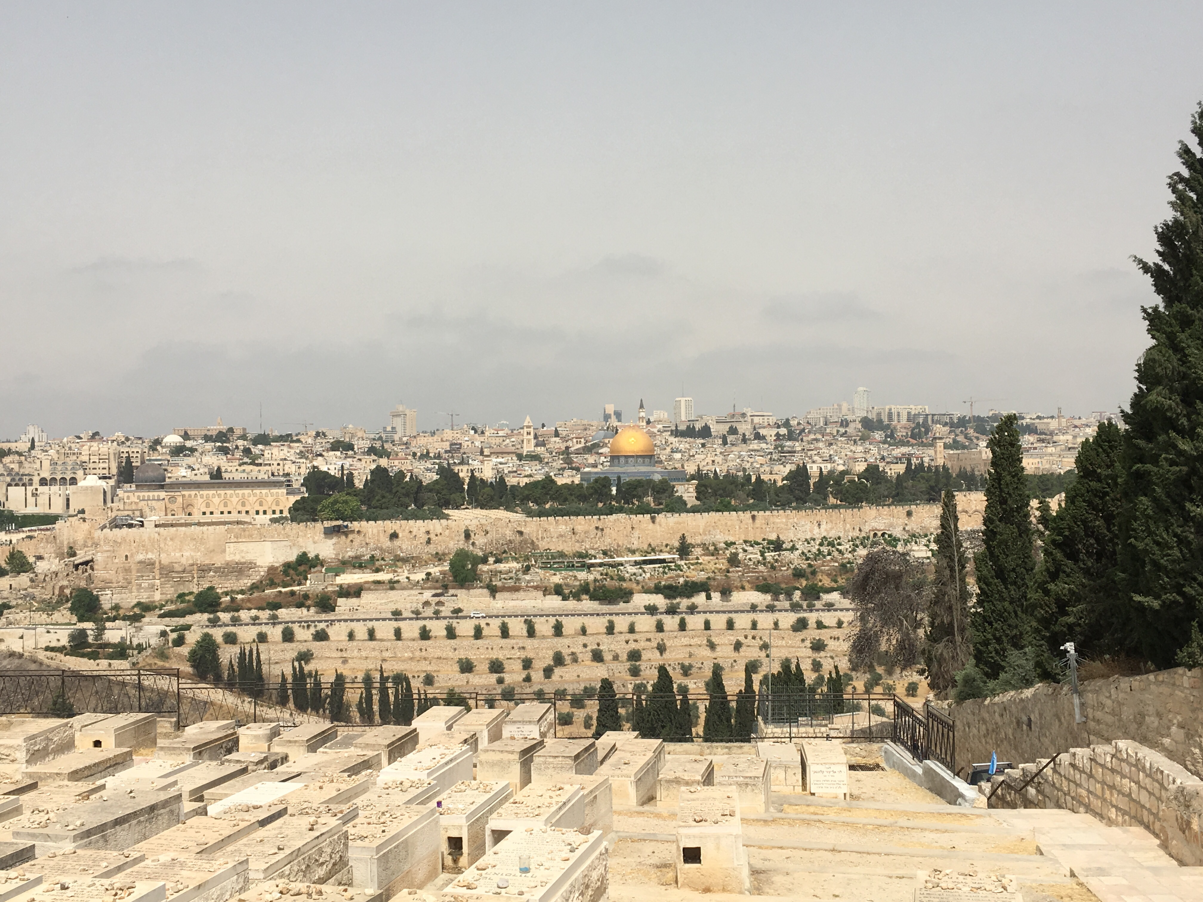 Mount of Olives. Jerusalem. 2019