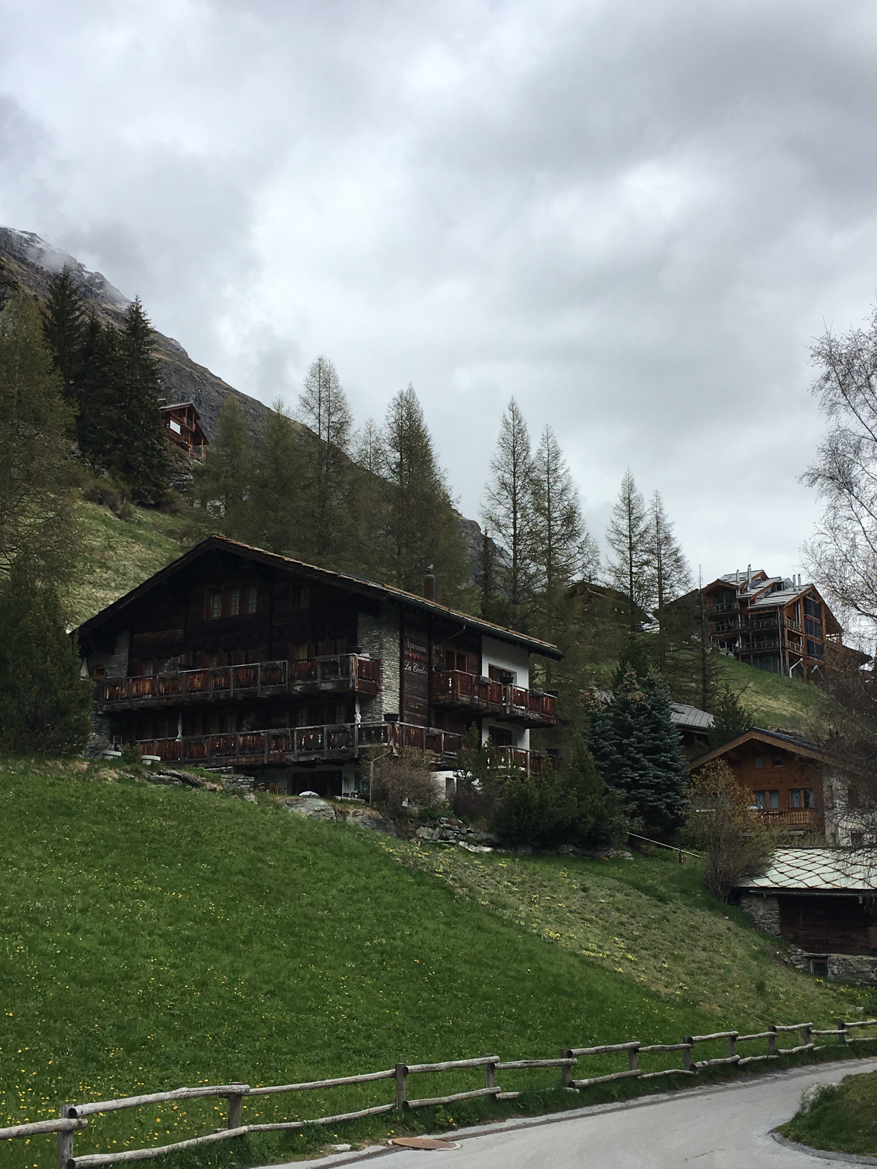 The surroundings of Zermatt, Switzerland. Brownell, May, 2019